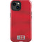 Denmark Soccer Flag iPhone 15 Impact Case